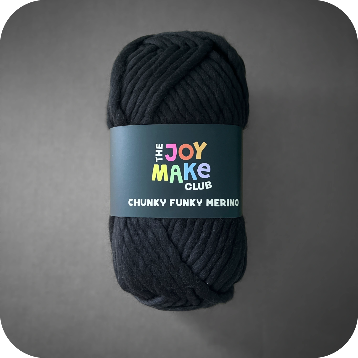 Chunky Funky Merino - Lush Liquorice Black