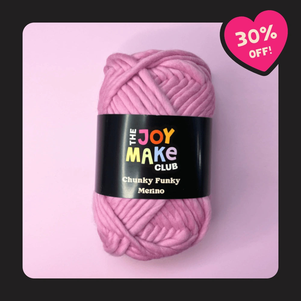 Chunky Funky Merino - Bubblegum Dream