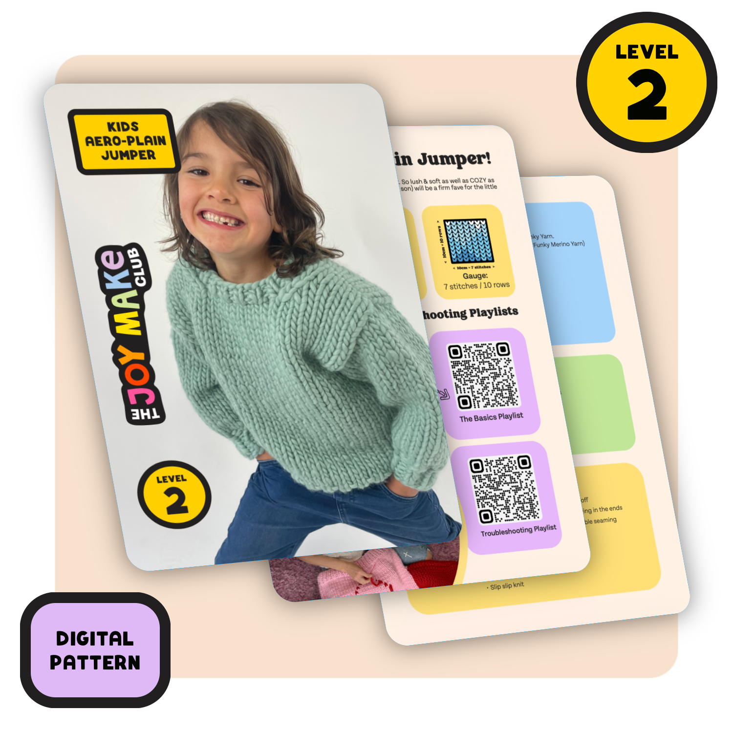 // Digital Pattern // Kids Aero-Plain Jumper