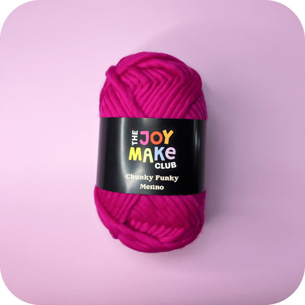 Chunky Funky Merino - Fuchsia Fiesta