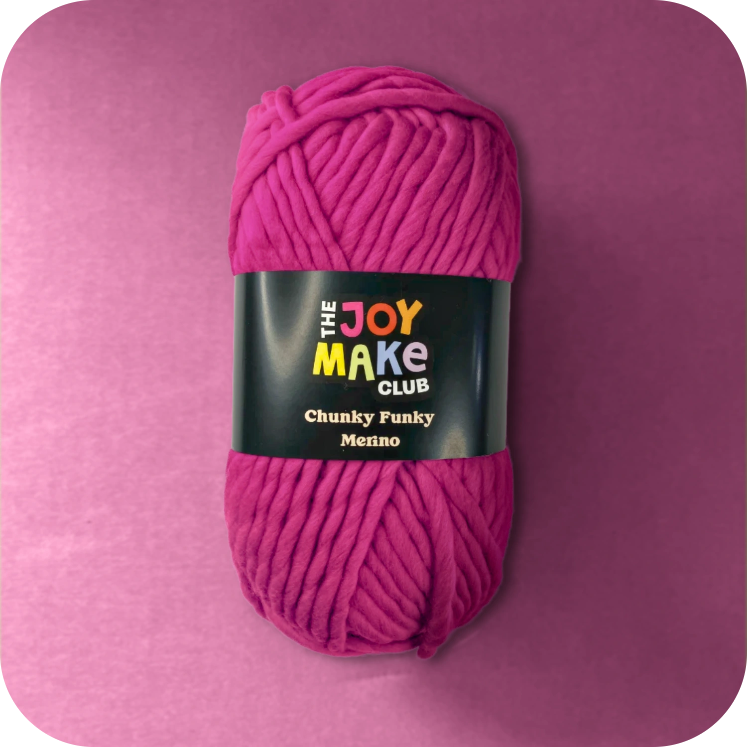 Chunky Funky Merino - Fuchsia Fiesta