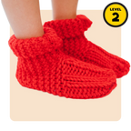 // Merino Knit Kit // Home Sweet Home Slipper Socks