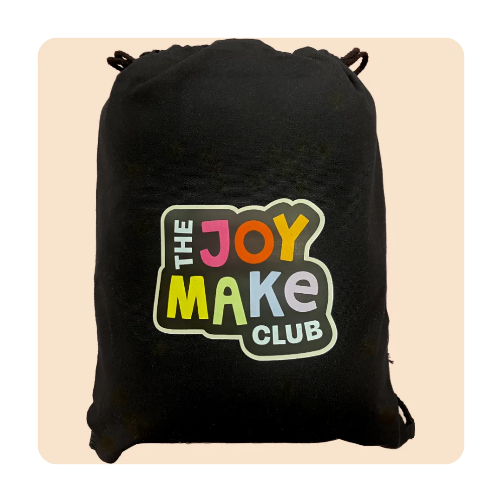 Joy Make Club 3 Ball Tote Bag - SMALL