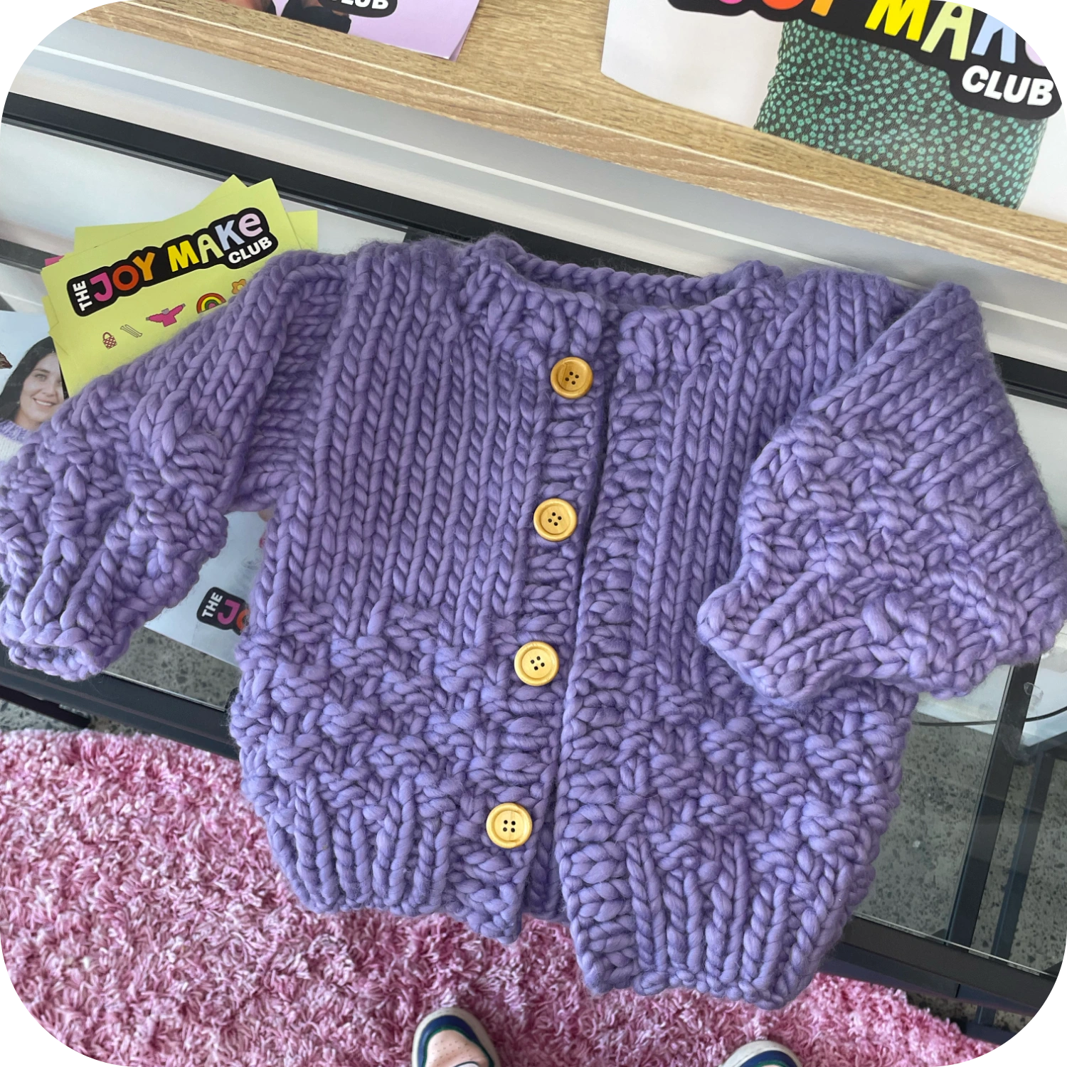 // Digital Pattern // Kids Kate Moss Cardi