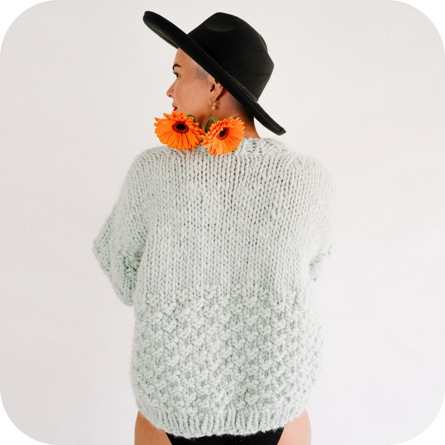 // Digital Pattern // Kate Moss Cardi