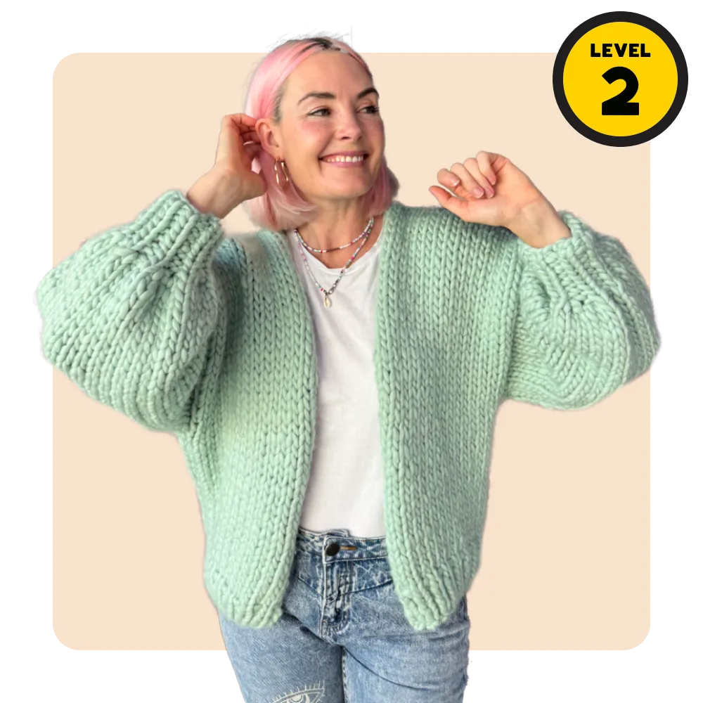 // Merino Knit Kit // All Day Every Day Cardi