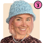 // Merino Knit Kit // Kate Moss Bucket Hat