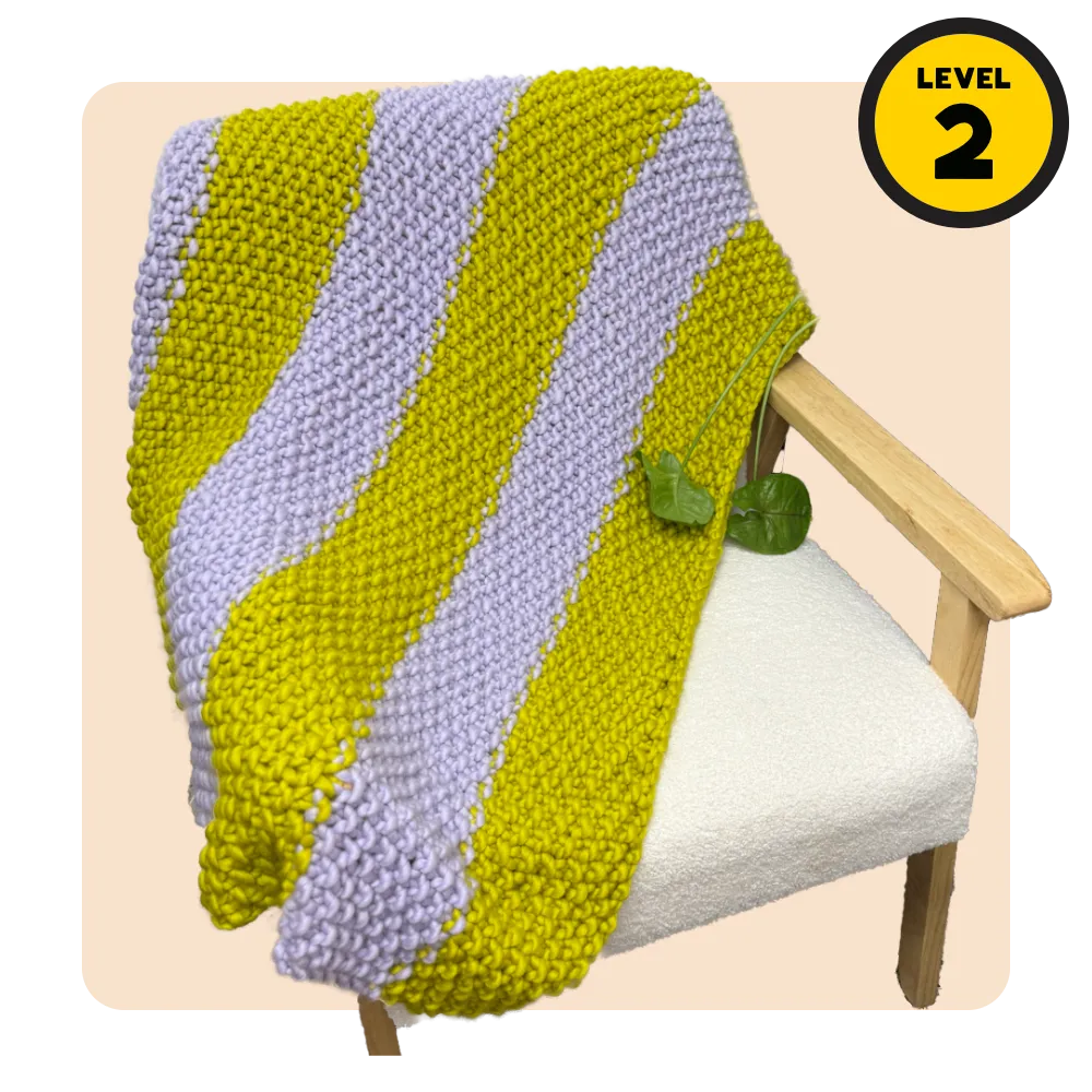 // Merino Knit Kit // Bold Blanket