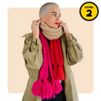 // Merino Knit Kit // Three’s a Party Scarf