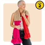// Merino Knit Kit // Three’s a Party Scarf
