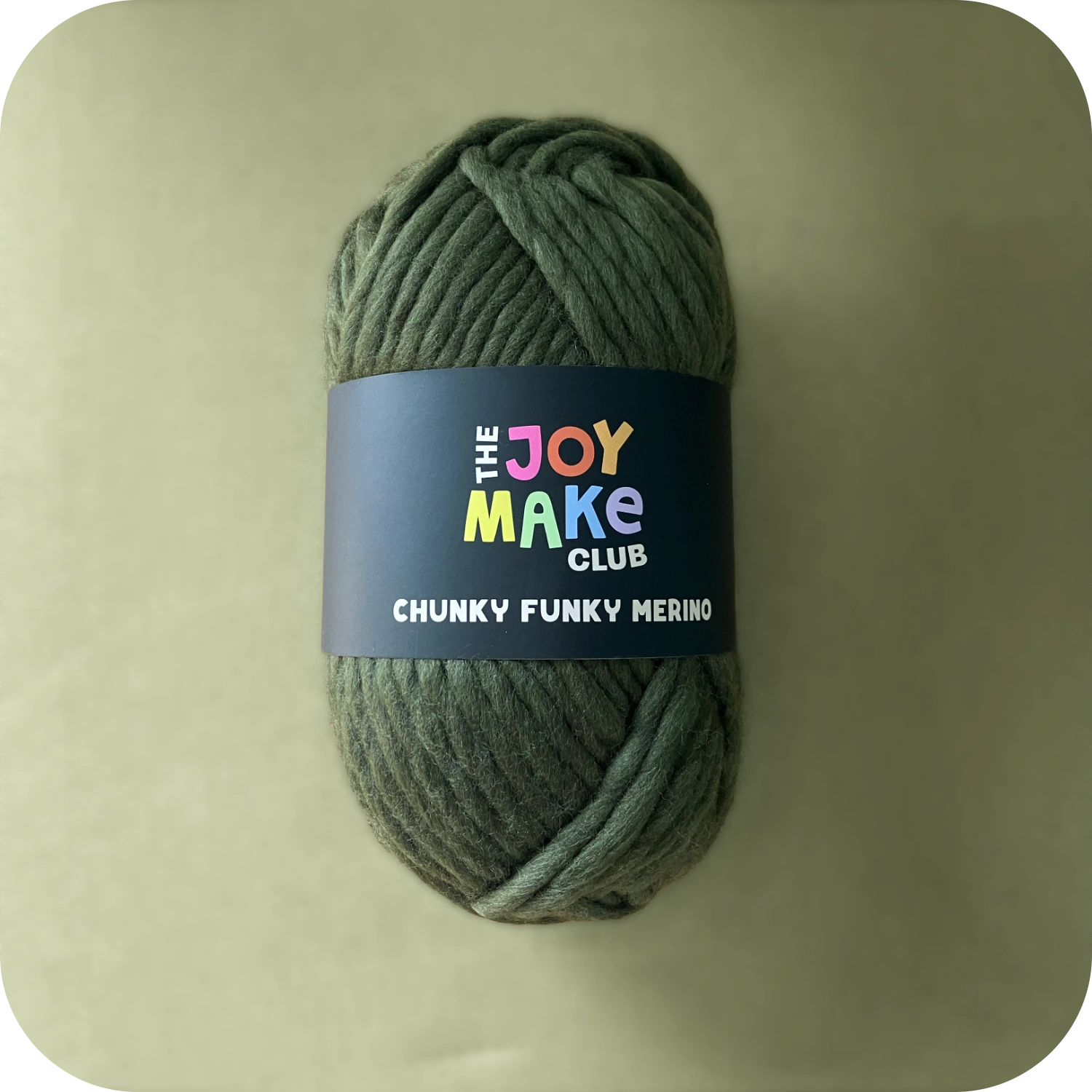 Chunky Funky Merino - Olive Branch
