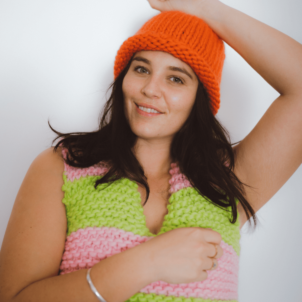 // Merino Knit Kit // Acorn Beanie