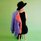// Merino Knit Kit // Colour Block Cardi