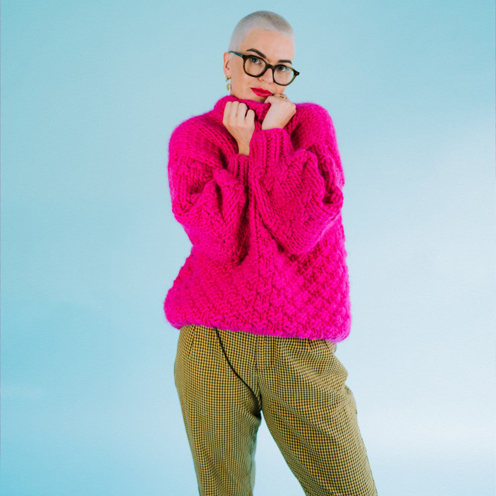 // Knit Kit // - Kate Moss Oversized Sweater