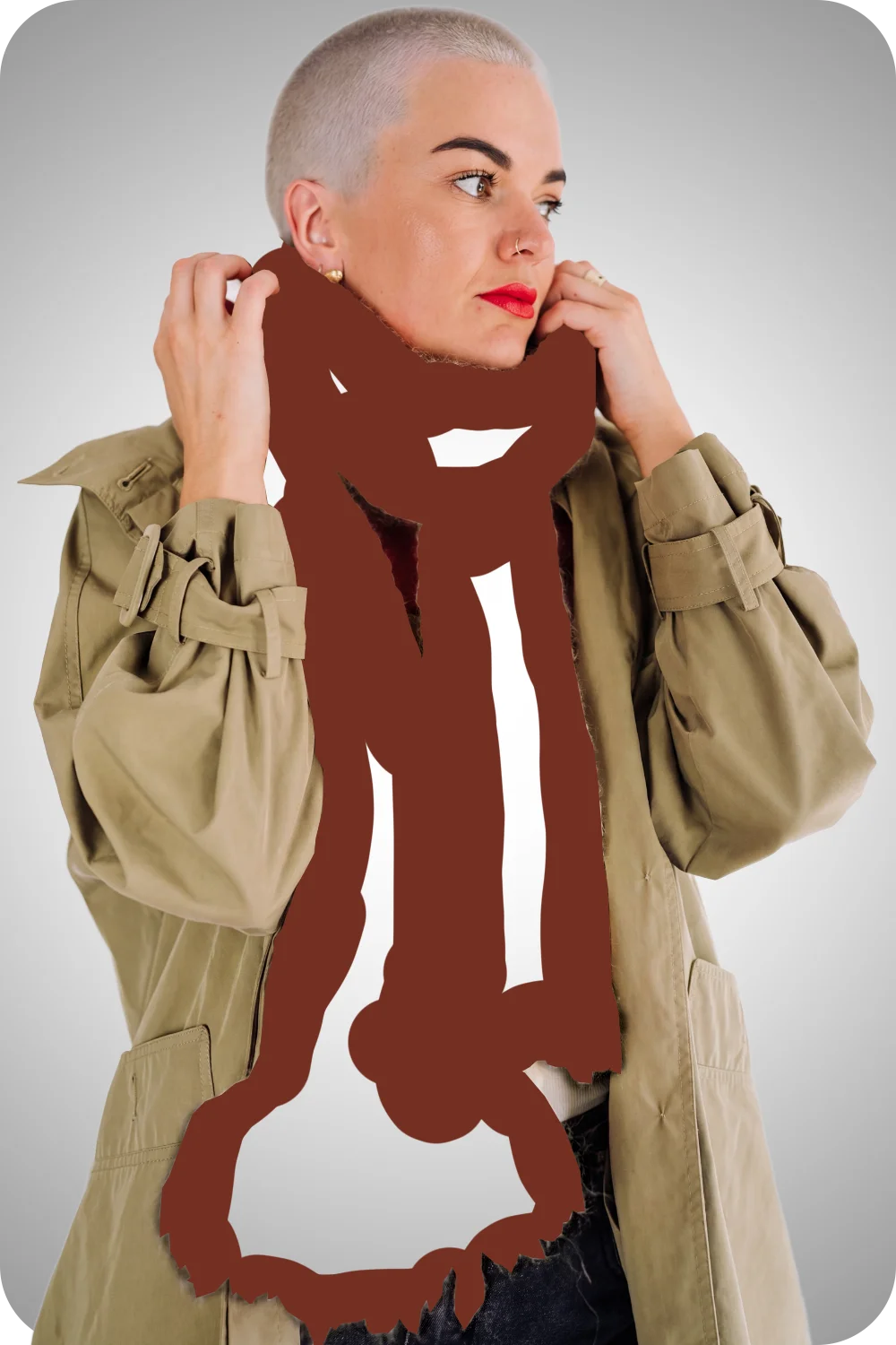 // Merino Knit Kit // Three’s a Party Scarf