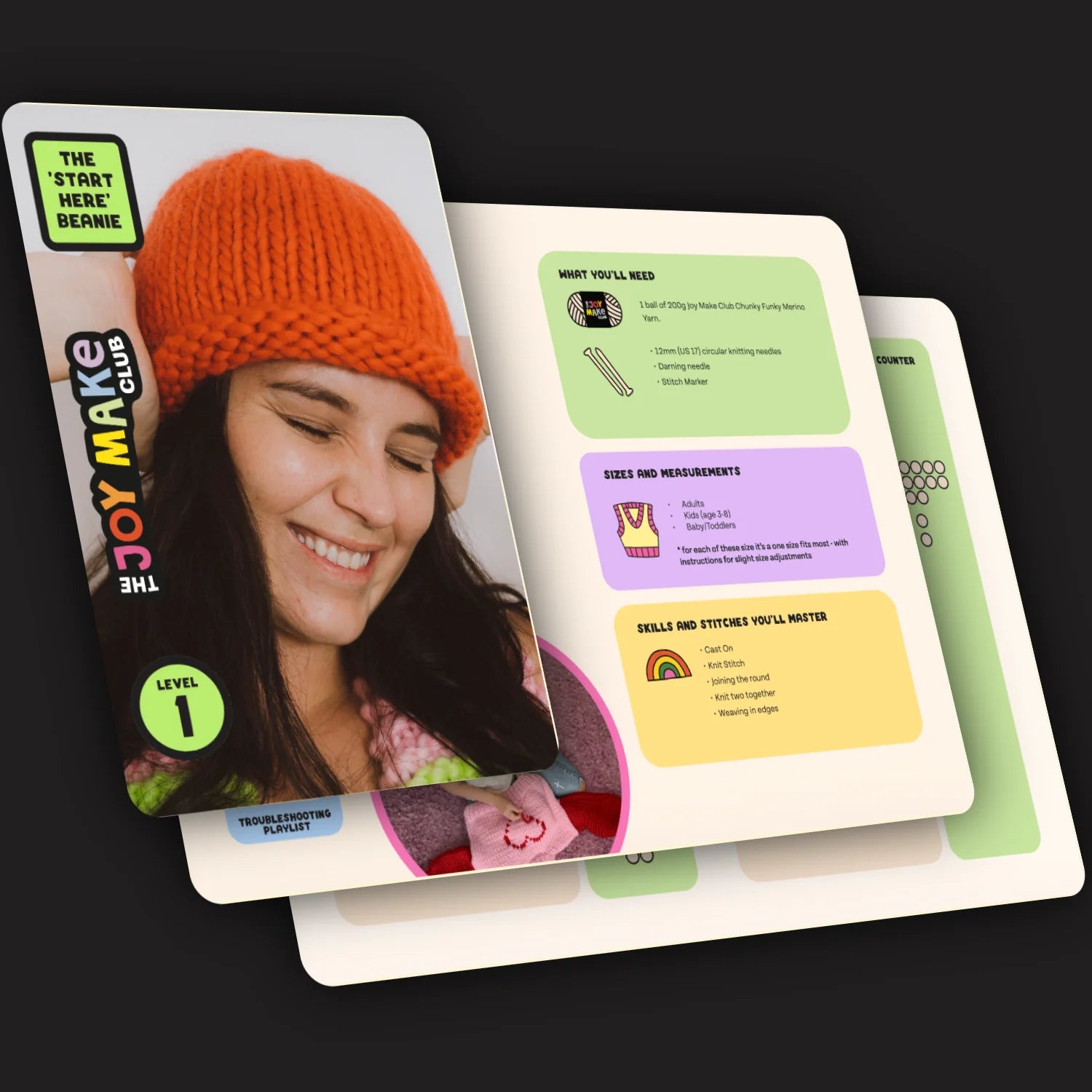 // Digital Pattern // Start Here Beanie