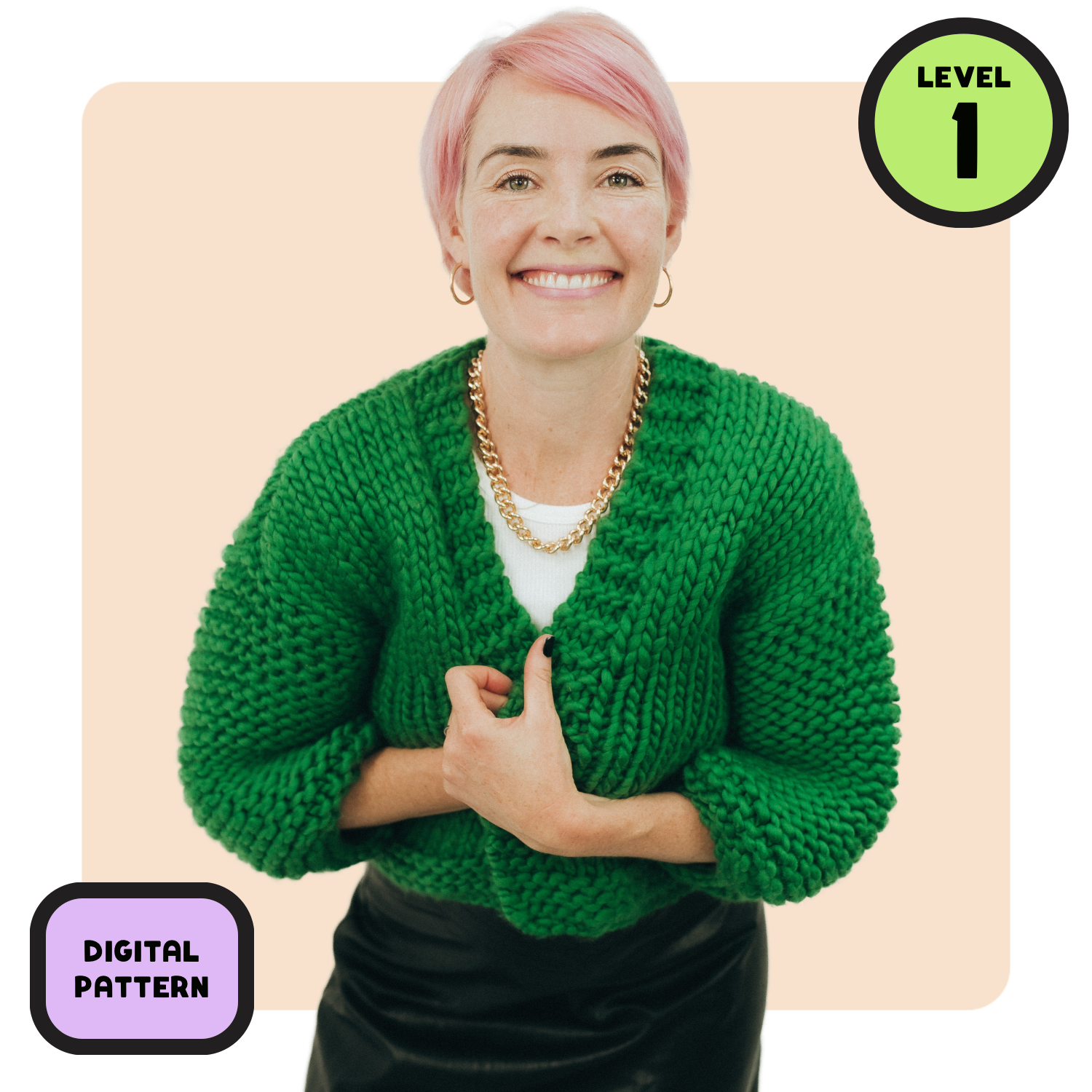 // Digital Pattern // Start Here Cardi