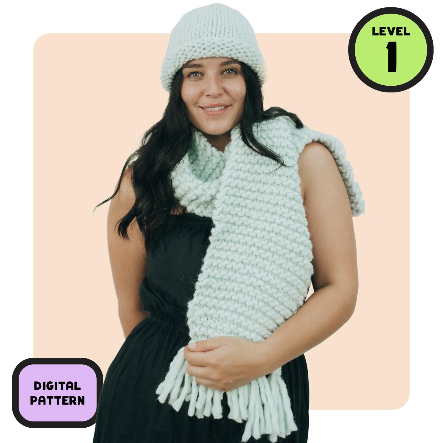 // Digital Pattern // Start Here Scarf