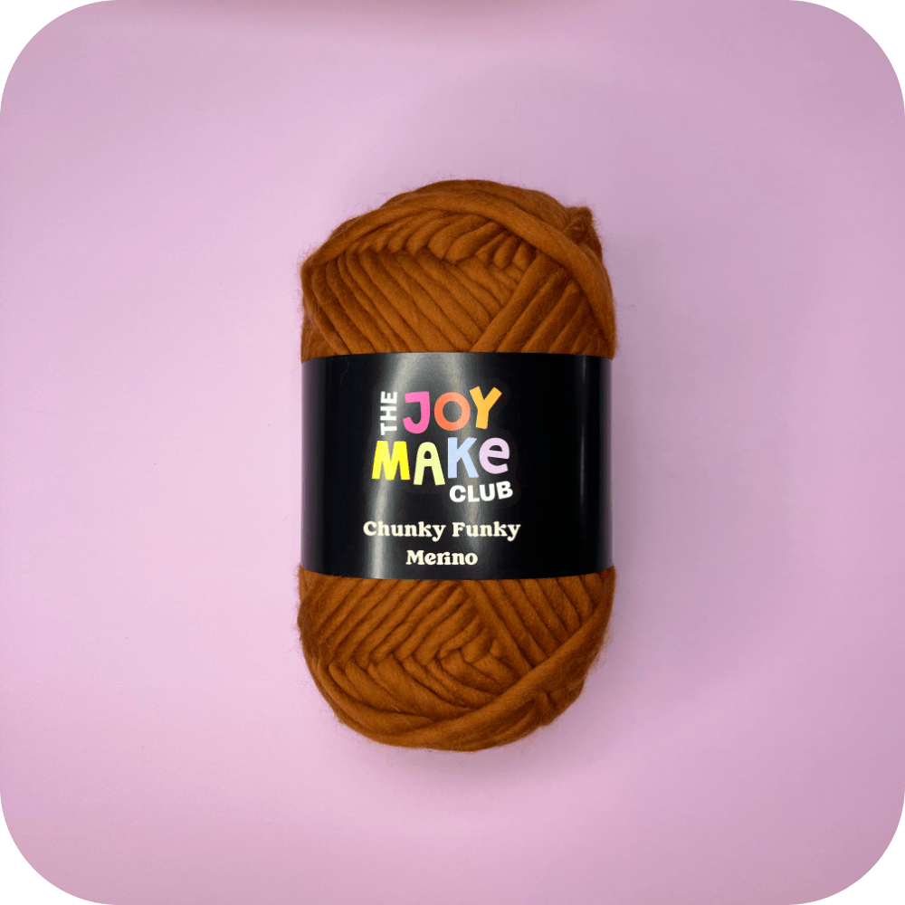 Chunky Funky Merino - Sticky Toffee