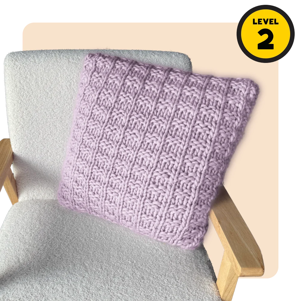 DIGITAL PATTERN // Waffle Cushion Cover