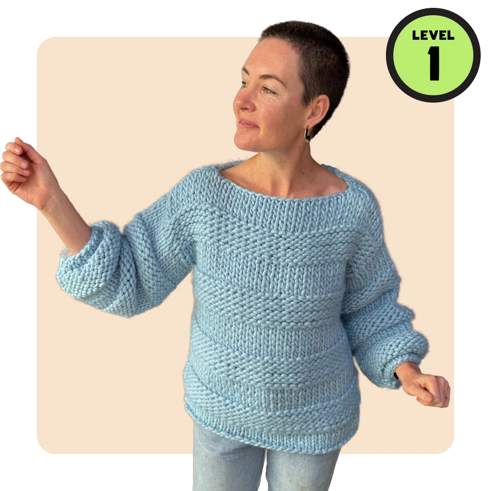 // Merino Knit Kit // START HERE Jumper