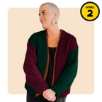 // Merino Knit Kit // Colour Block Cardi