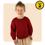 // Merino Knit Kit // Kids Aero-'Plain' Jumper