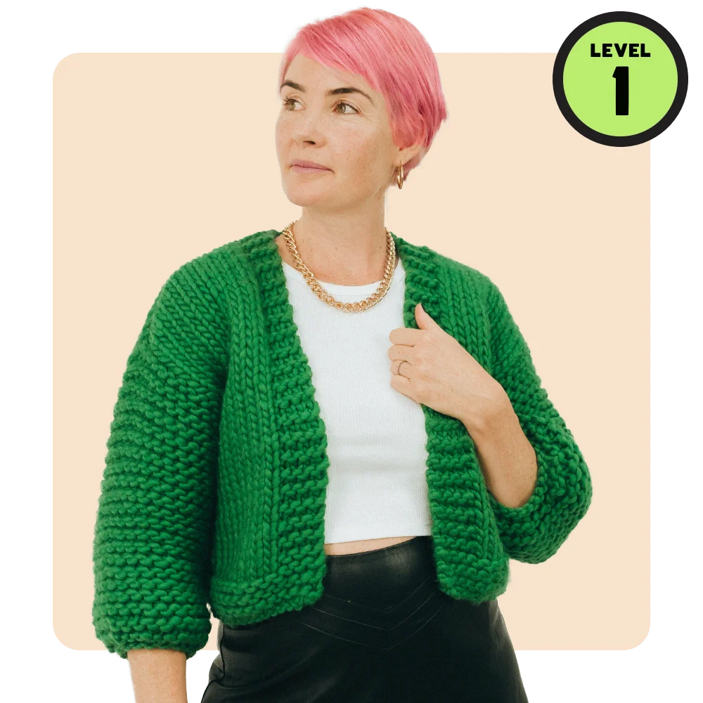 // Merino Knit Kit // START HERE Cardi