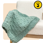 // Merino Knit Kit // Little Seedling Blanket