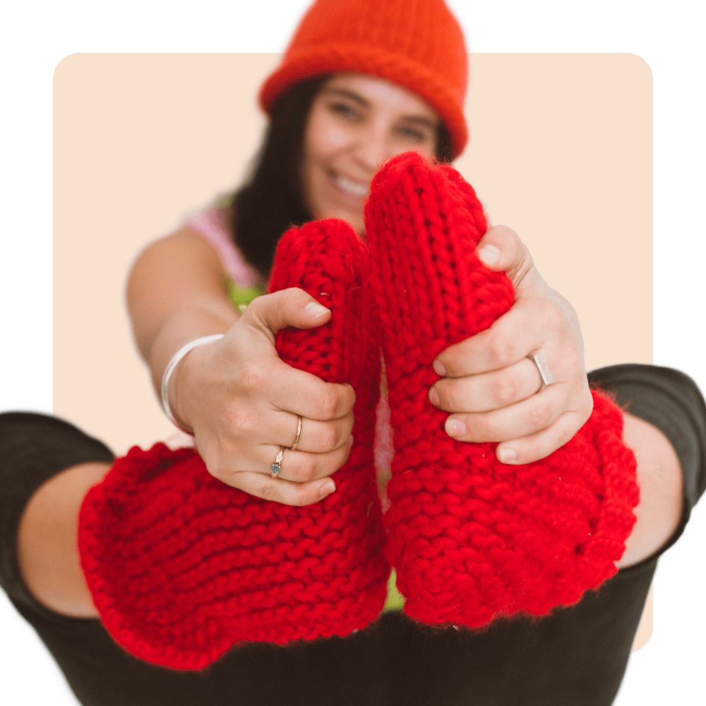 // Knit Kit // - Home Sweet Home Slipper Socks