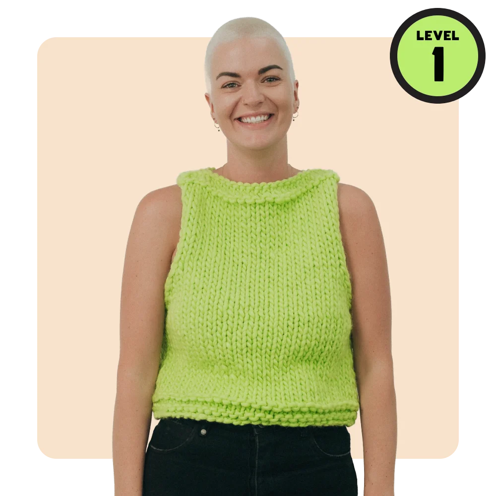 // Merino Knit Kit // START HERE Vest