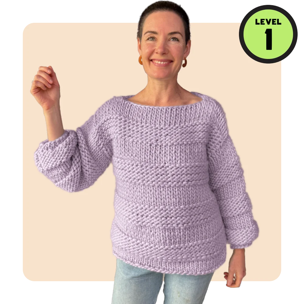 // Merino Knit Kit // START HERE Jumper