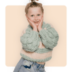 // Merino Knit Kit // Kids Blossom Bubble Jumper