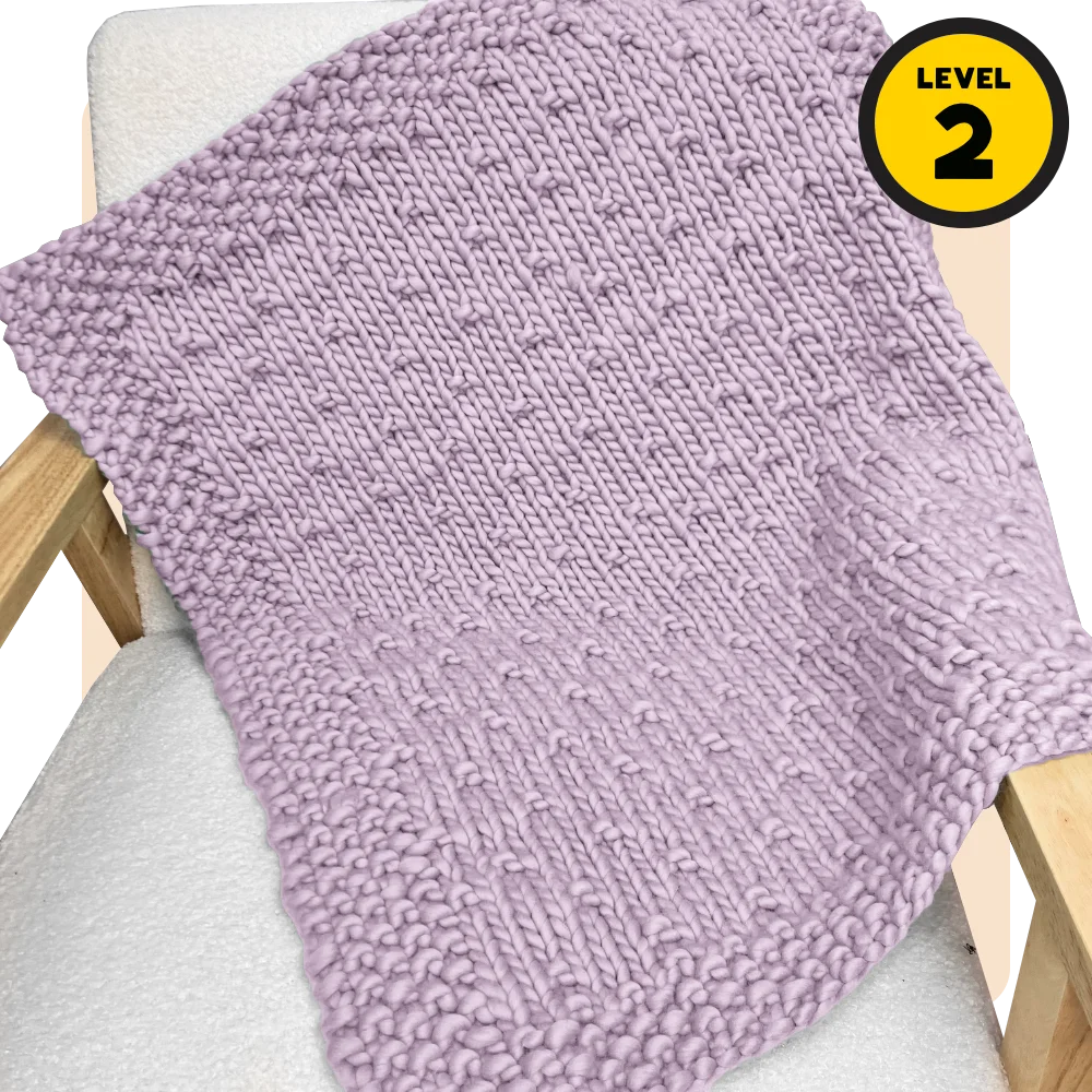 // Merino Knit Kit // Little Seedling Blanket