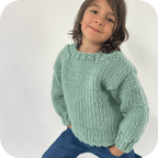 // Merino Knit Kit // Kids Aero-'Plain' Jumper