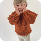 // Merino Knit Kit // Kids Aero-'Plain' Jumper