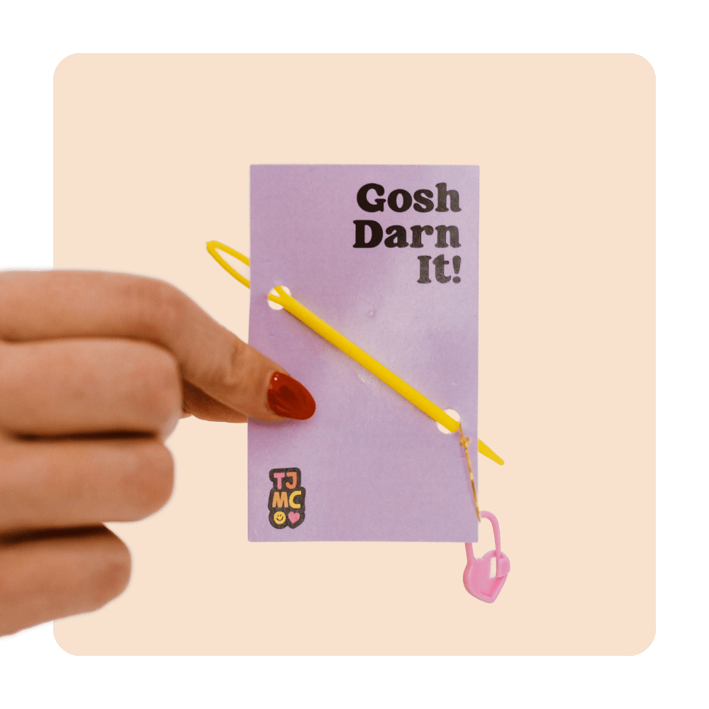 Darning (Tapestry) Needle and Stitch Marker