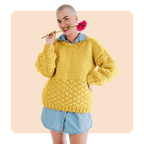 // Merino Knit Kit // Kate Moss Oversized Sweater