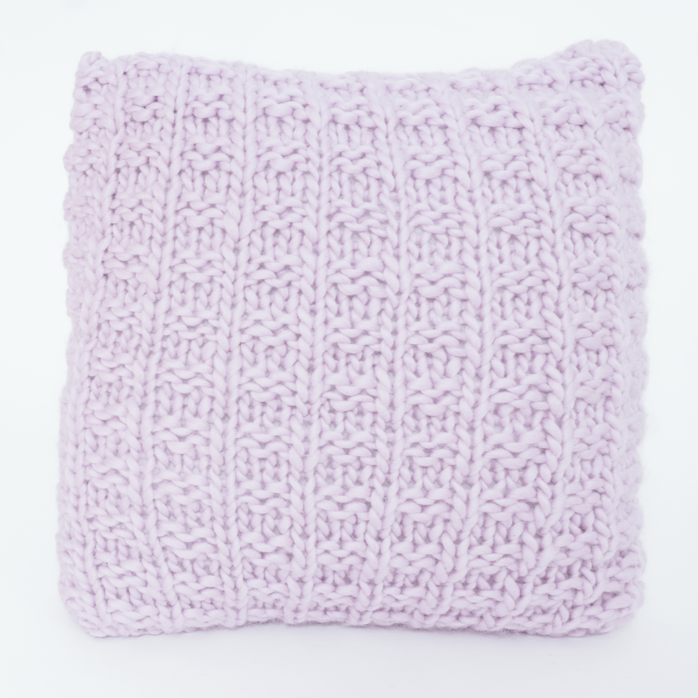 // Knit Kit // - Waffle Cushion Cover