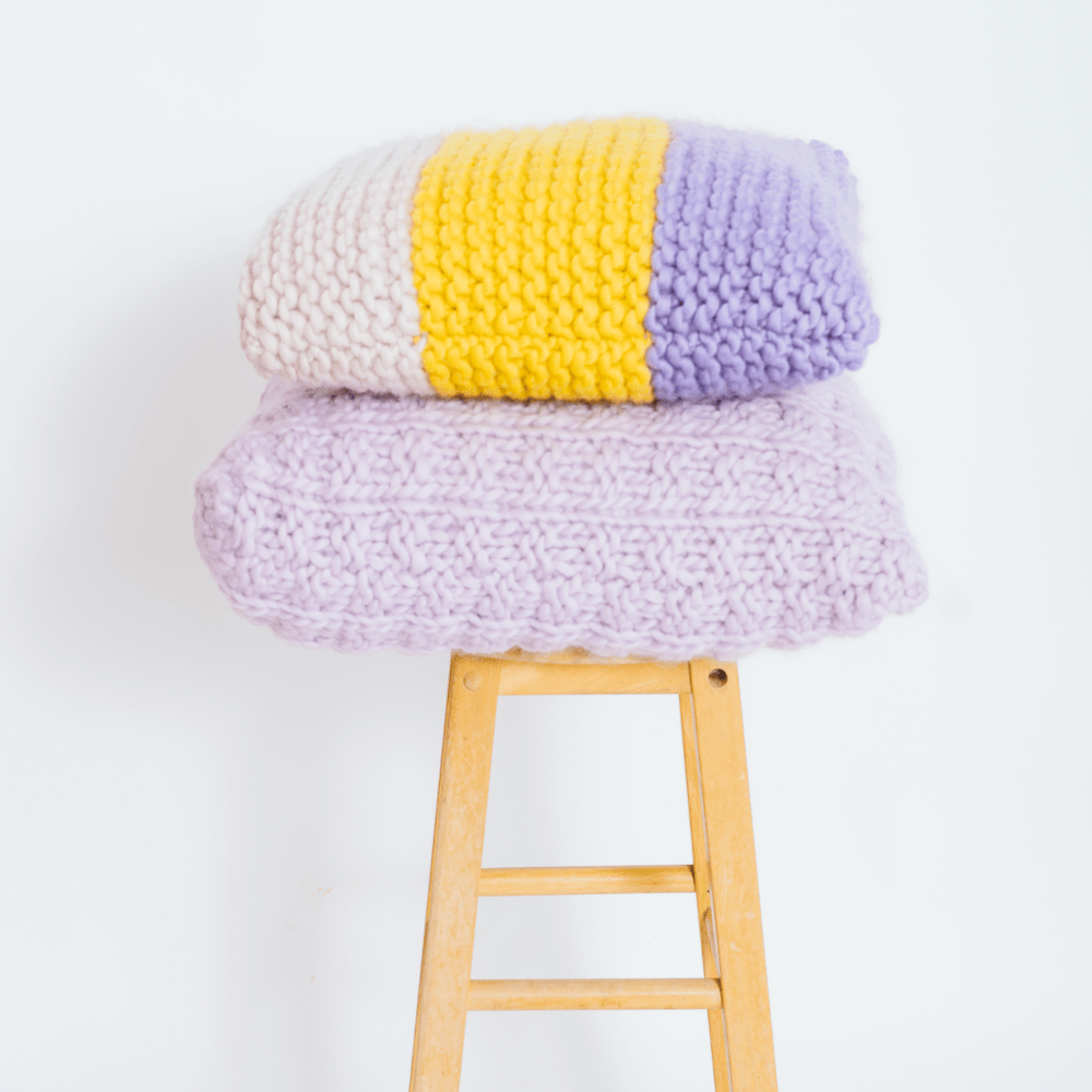 // Merino Knit Kit // Waffle Cushion Cover