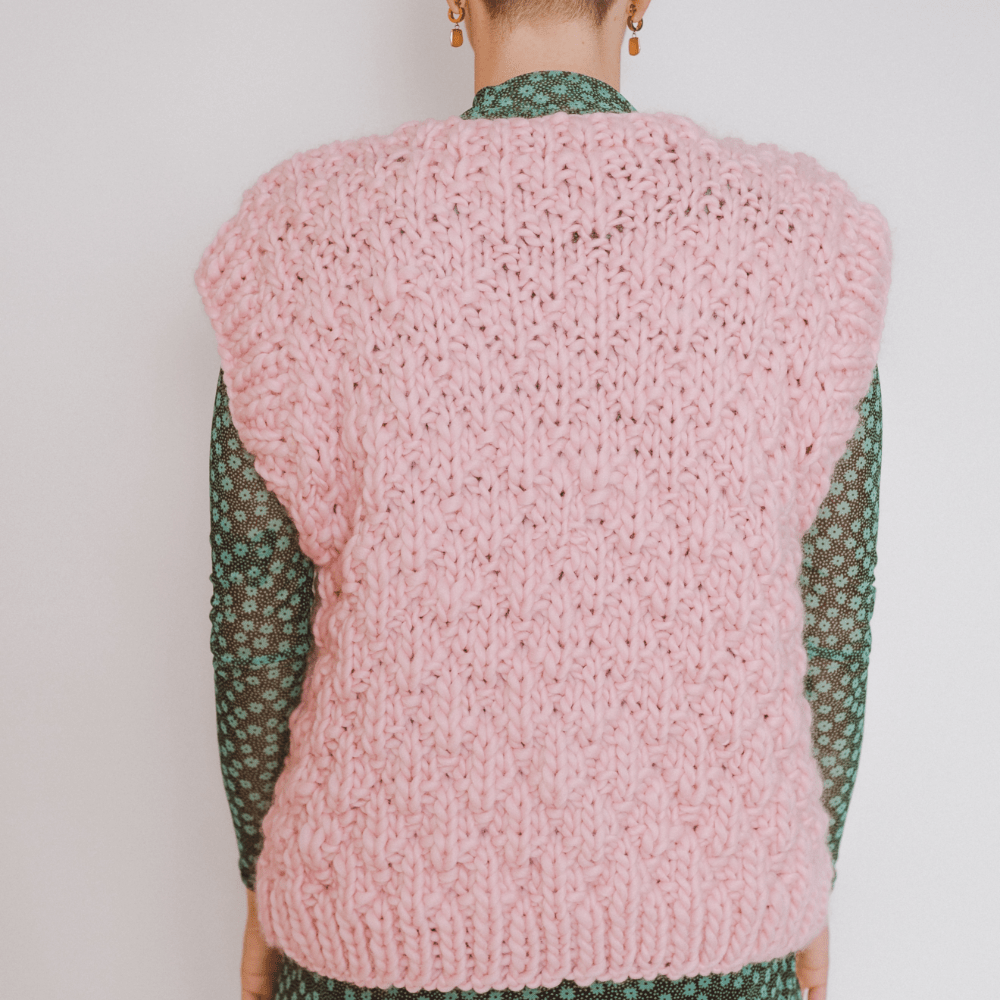 // Merino Knit Kit // Quilty Cardi Vest