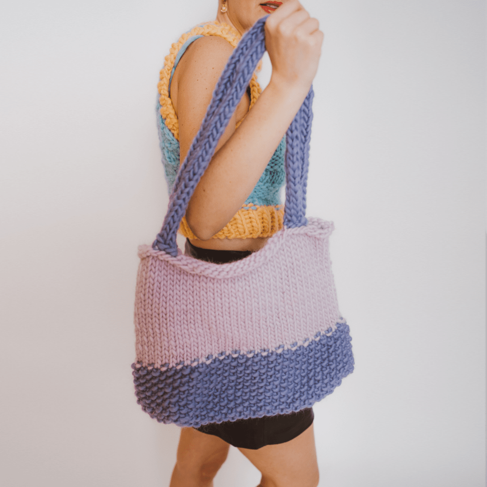 // Knit Kit // - Totes Fab Tote Bag