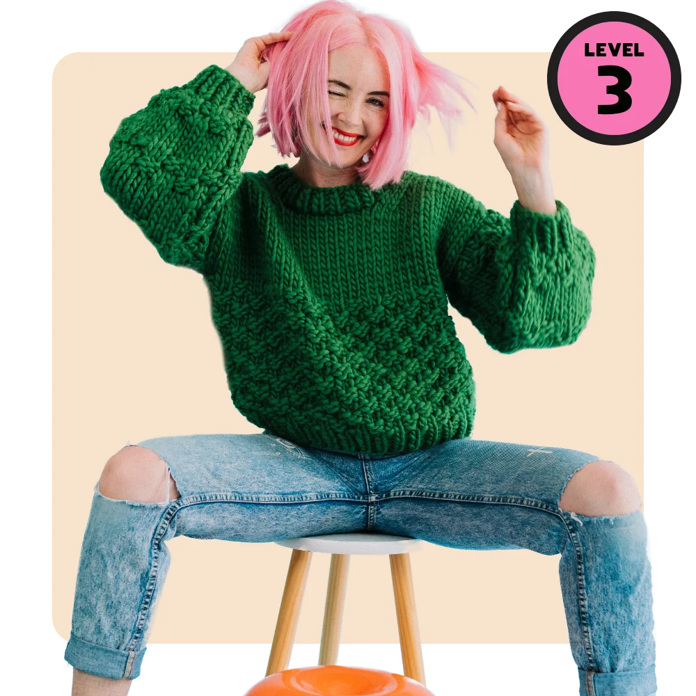PATTERN BOOK // Kate Moss Cropped Jumper