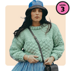 // Merino Knit Kit // Kate Moss Cropped Jumper