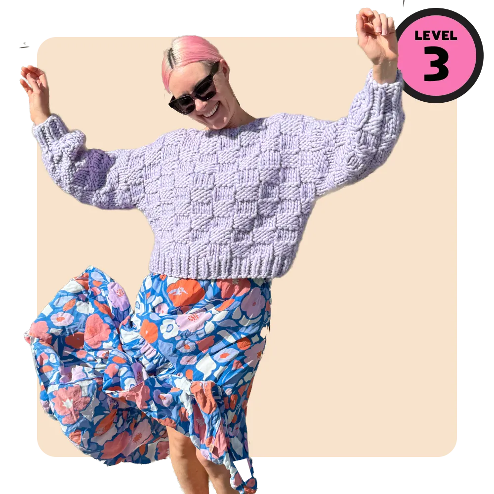 PATTERN BOOK // Check Me Out Jumper