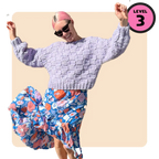 // Merino Knit Kit // Check Me Out Jumper