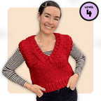 // Merino Knit Kit // V-Neck Vestie Bestie