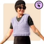 // Merino Knit Kit // V-Neck Vestie Bestie
