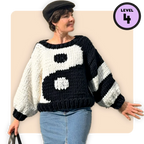// Merino Knit Kit // Yin Yang Jumper