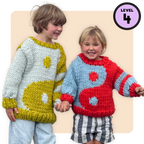 // Merino Knit Kit // Kids Yin Yang Jumper